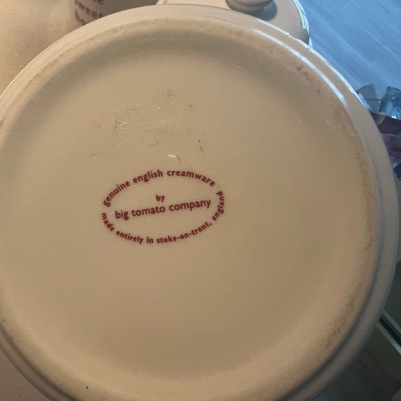 “Little Tomato Company” ceramic cannisters. - Picture 2 of 5